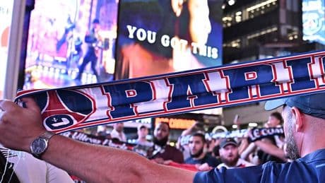 Vor Klub-WM-Finale - PSG-Party auf dem Time Square