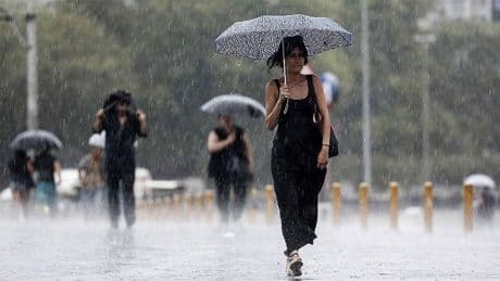 Meteoroloji’den kuvvetli sağanak uyarısı: Hafta sonu yağışlı geçecek