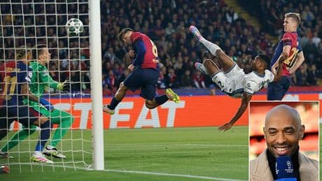 Thierry Henry calls for the return of scrapped Champions League rule after Inter Milan's 3-3 thriller against Barcelona