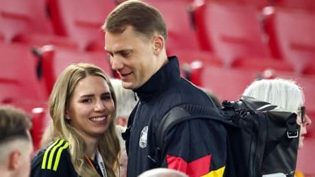 Manuel Neuer’s wife, 24, takes ‘very difficult decision’ to step away from professional sport as he plays on at 39
