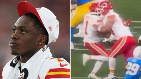 Chiefs get concerning Xavier Worthy news after Travis Kelce injured him in Chargers loss