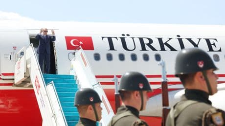 Cumhurbaşkanı Erdoğan, KKTC'ye gitti