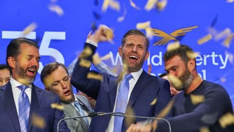 Trump family’s World Liberty tokens fall in trading debut