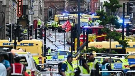 Major incident declared in Liverpool after car driven into pedestrians at parade