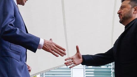 A Sidelined Zelensky Warns That Russia Will Try to Deceive the U.S.