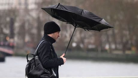 UK weather: Rain 'expected all next week' as showers and wind drench Britain