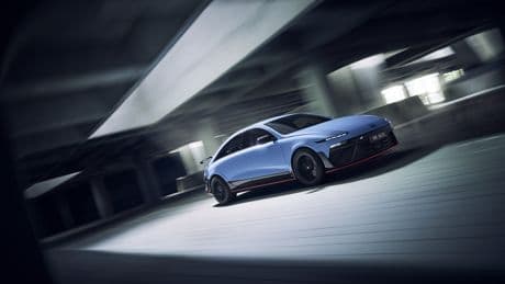 Hyundai’s Ioniq 6 N looks like a fake-shifting, drift-happy good time