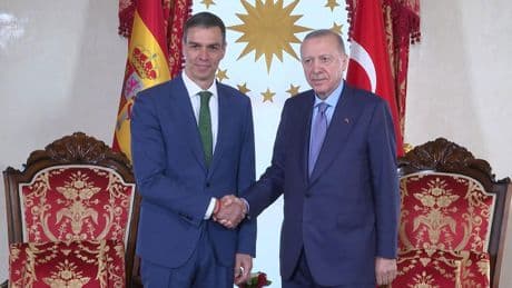 Cumhurbaşkanı Erdoğan İspanya Başbakanı Sanchez'i kabul etti