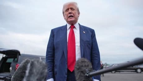 Trump warns ‘there’ll be no Europe left’ before immediately hitting golf course