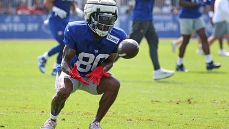 Giants’ Montrell Washington delivers funny quip after sensational behind-the-head catch