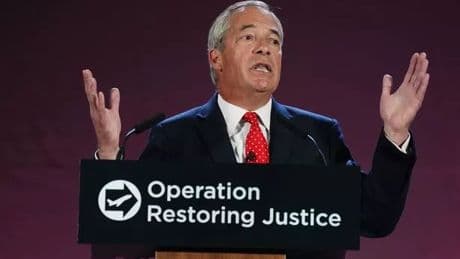 I was in the room as Nigel Farage unveiled Reform's asylum plans - one thing was clear