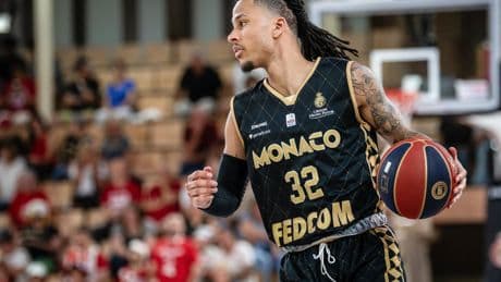 Basket : la réaction de Monaco, qui égalise contre l'Asvel en demi-finales