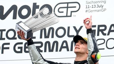 Deutscher Sieg am Sachsenring - Moto3-Gewinner denkt an toten Motorrad-Freund