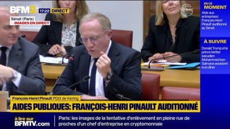 Guerre commerciale: "On a une chute de la consommation aux États-Unis depuis quelques semaines", détaille François-Henri Pinault, PDG de Kering