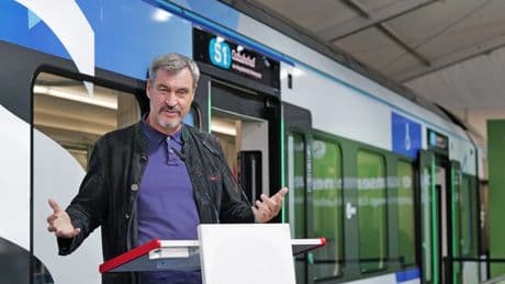 Tech-Treffen DLD: Als Markus Söder sich mit Franz Josef Strauß vergleicht