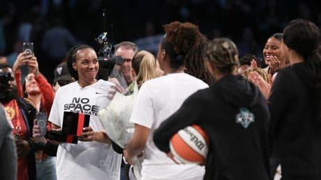 Kayla Thornton’s Brooklyn return  bittersweet moment for ex-Liberty champ