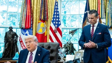 Trump Sends Mixed Messages With His Newly Rebranded Department of War