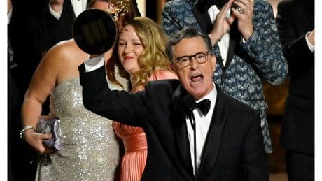 Aux Emmy Awards, la revanche de Stephen Colbert sur Trump
