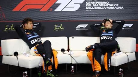 Lando Norris has 'more talent' than Oscar Piastri as McLaren duo put in their place
