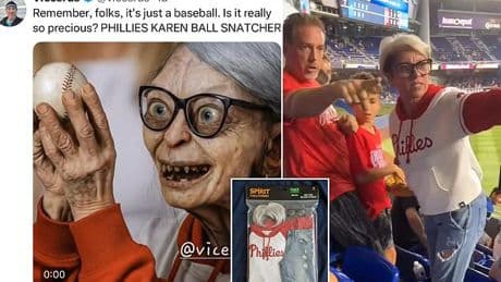 Fans rip 'Phillies Karen' with brutal memes comparing her to Gollum as hunt goes on to find out who she is