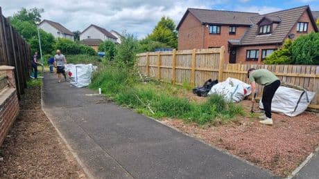 Quarter residents take action to transform community space