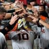 Perdomo and Gallen help surging Diamondbacks inch closer in playoff race with 8-1 win over Giants