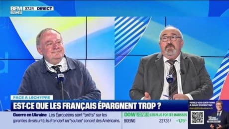 Emmanuel Lechypre face à Jean-Marc Daniel : Est-ce que les Français épargnent trop ? - 03/09