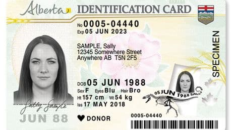 Alberta adding proof of Canadian citizenship to provincial driver’s licences