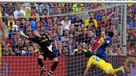El Villarreal, con precedentes aguafiestas para el Barça