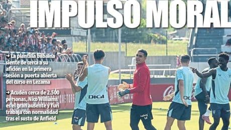 Portada de hoy de la Edición Bizkaia-Araba de Mundo Deportivo