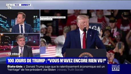100 jours de Trump : "vous n'avez encore rien vu !" - 30/04