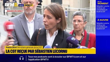 "Nous sommes en position de force" : Sophie Binet (CGT) appelle à la mobilisation le 18 septembre après sa rencontre avec Sébastien Lecornu