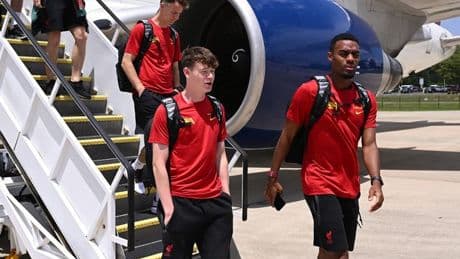 Liverpool star pictured with Reds transfer target after he's spotted on Anfield visit