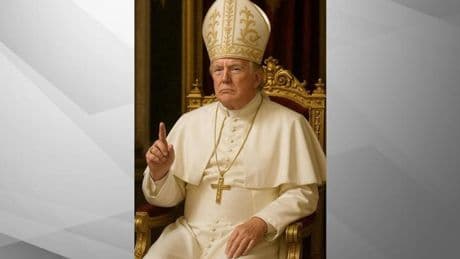 Trump Papa fotoğrafı hakkında konuştu