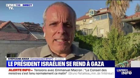 Le président israélien Isaac Herzog s'est rendu à Gaza pour la première fois depuis le début de la guerre