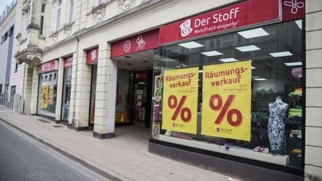 Insolvenz: Textilkette "Der Stoff" ist pleite, 39 Filialen vor dem Aus