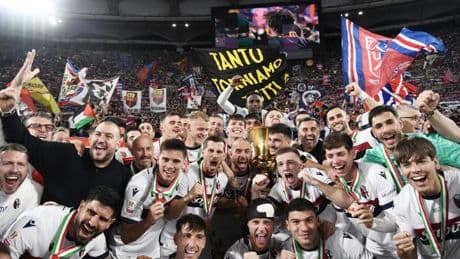 Bologna win Coppa Italia to end 51-year trophy drought