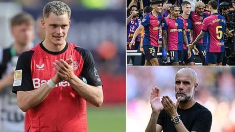 Man City 'identify Florian Wirtz alternative' should they miss out on German star to replace Kevin de Buryne after 'Bayern Munich pull ahead in race for his signature'