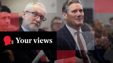 Voices: ‘The UK needs a new voting system first’: Readers react to Corbyn’s new left-wing party