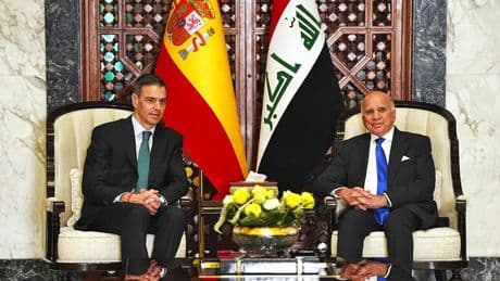 Sánchez llama en Bagdad a “redoblar la presión sobre Israel para parar la masacre en Gaza”