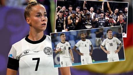 DFB-Elf nur auf Platz 8! - Das Ranking der deutschen Nationalmannschaften