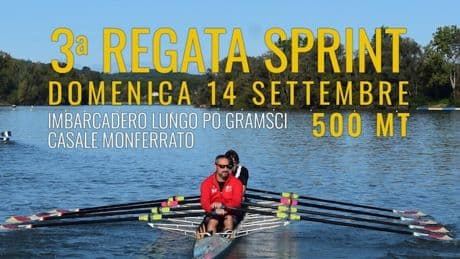 Canottaggio Piemonte: terza regata Regionale Sprint e regata Genitori-Figli