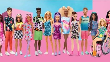 Barbie ohne High Heels: Die Puppe trägt immer häufiger flache Schuhe, zeigt eine Studie
