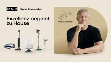 Fußball-Legende Bastian Schweinsteiger ist neues Gesicht von Dreame