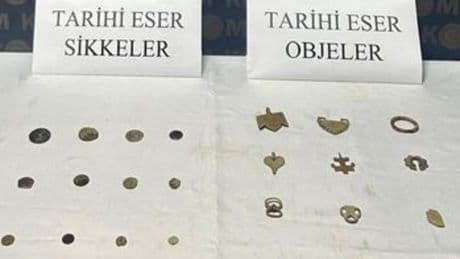 Karabük'te 12 sikke ele geçirildi