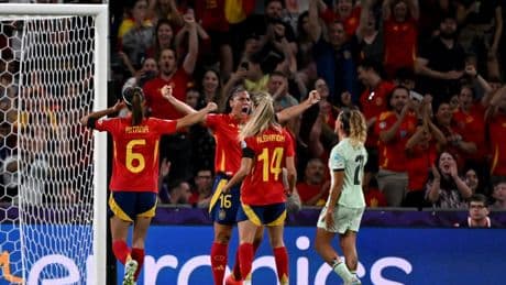 Women's Euro 2025: Fixtures, results, latest table standings as Spain make dream start