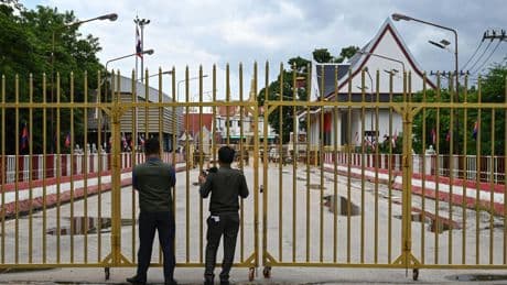 La Thaïlande ferme une partie de la circulation avec le Cambodge à cause des tensions frontalières