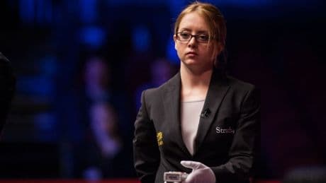 Meet Desislava Bozhilova as she referees her first World Snooker Championship final