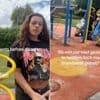 KIJK. Caithlyn (15) gaat viraal nadat ze vast komt te zitten in speeltuin en bevrijd moet worden door brandweer