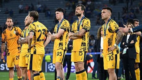 Inter star pulls out of international duty just hours after Champions League final humiliation at the hands of PSG